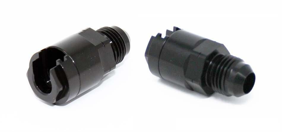 Torque Solution Hard Line Adapter Fittings: Subaru Models -6AN/-6AN - TS-FTG-SU66