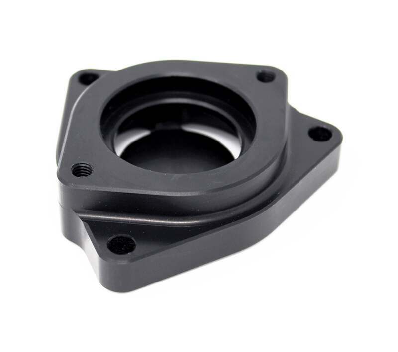 Torque Solution Greddy Blow Off Valve Adapter (Black): Hyundai Genesis Coupe 2.0T 2010+ - TS-GEN-GRD-BK