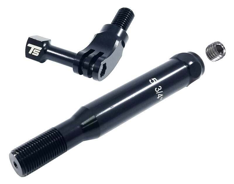 Torque Solution Billet Front Go Pro Mount (Black): Subaru WRX / STI 2015+ - TS-GPF-SVA