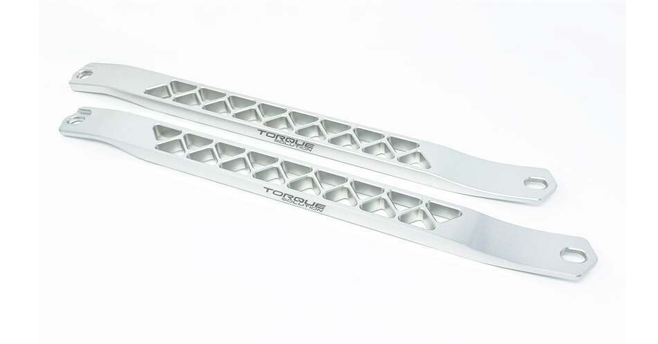 Torque Solution Billet Strut Cross Braces (Silver): Toyota GR Supra MKV A90 / A91 - TS-GR-642S