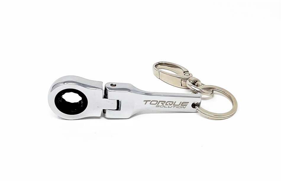 Torque Solution Key Chain Tool: 10mm Ratcheting Wrench - TS-KC-10mm