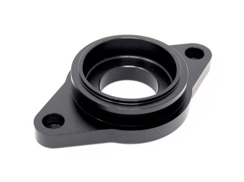 Torque Solution Tial Blow Off Valve Adapter (Black): Mazdaspeed 3 / 6 / CX-7 ALL - TS-MSPD-TIAL-BK
