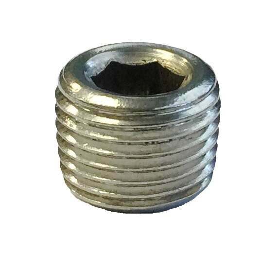 Torque Solution Stainless Steel 1/8" NPT Plug: Universal Single Plug - TS-NPT-18.1