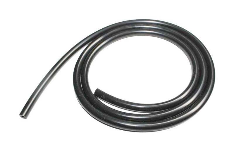 Torque Solution Silicone Vacuum Hose (Black): 3.5mm (1/8") ID Universal 10' - TS-SIL-3.5BK-10