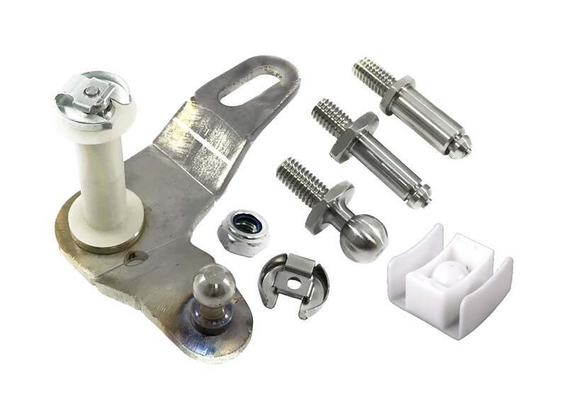 Torque Solution Stainless Adjustable Short Shifter Lever: Volkswagen MK5 / MK6 / MK7 - Audi MK2/ MK3 / A3 / S3 / TT - TS-SS-027.2s