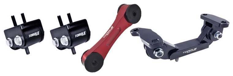 Torque Solution Engine / Transmission / Red Pitch Mount: Subaru WRX 2002-2014 / STi 2004+ - TS-SU-123R.2