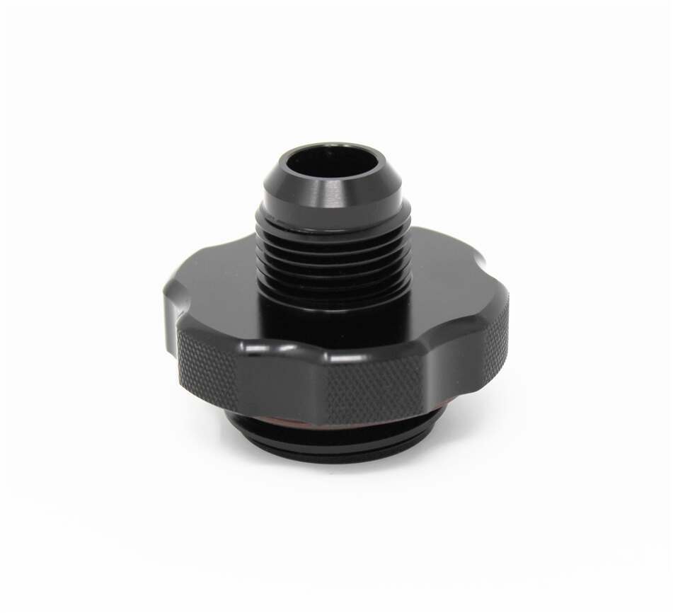 Torque Solution -12an Breather Oil Cap (Black): Subaru Engines - TS-SU-313-12