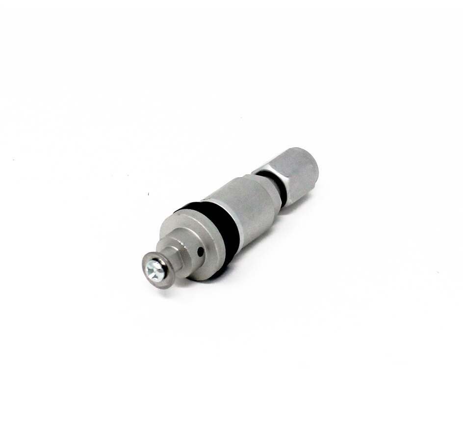 Torque Solution Billet TPMS Valve Stem (Silver): Subaru / Ford - TS-SU-558S-1
