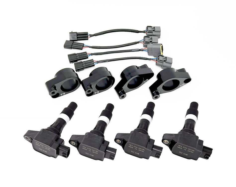 Torque Solution R35 GTR Coil On Plug Ignition (COP) w/ Coils: Subaru EJ20 / EJ25 Engines - TS-SU-636-K