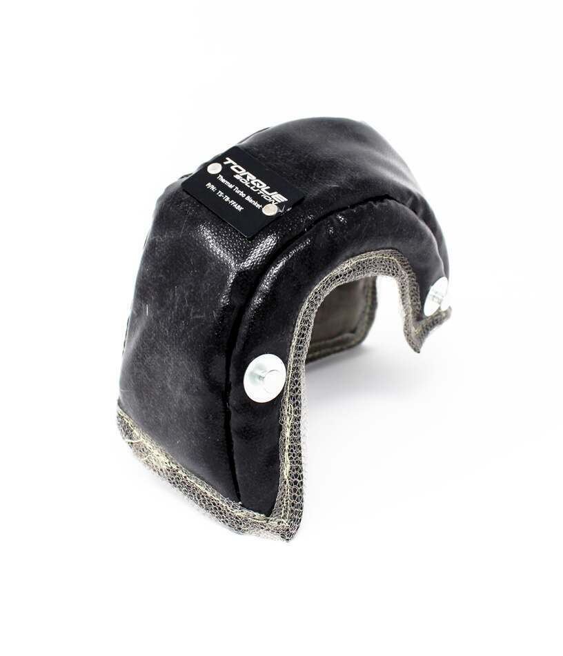 Torque Solution Thermal Turbo Blanket (Black): Subaru WRX 2015+ Stock Frame - TS-TB-FFABK