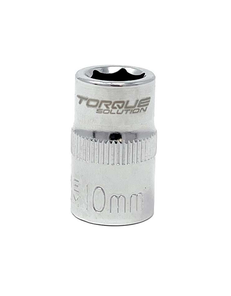 Torque Solution Socket Tool: 3/8 Drive 10mm 6 Point - TS-TL-10mm