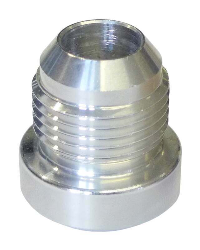 Torque Solution Weld On AN Flare Bung: Male -20AN Aluminum Universal - TS-WB-20FA