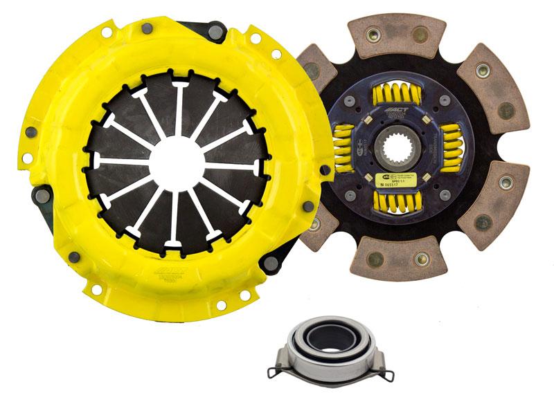 ACT Clutches HD/Race Sprung 6 Pad (2000-2005 Echo,2004-2006 Scion xA,2007-2013 Yaris,2004-2006 Scion xB) - TS6-HDG6