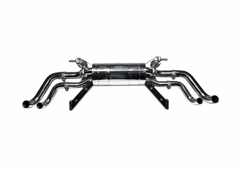 Tubi Style Stainless Steel Valveless Exhaust Audi R8 | Spyder V10 5.2L 12-15 - TSAUR8C13.000.AN
