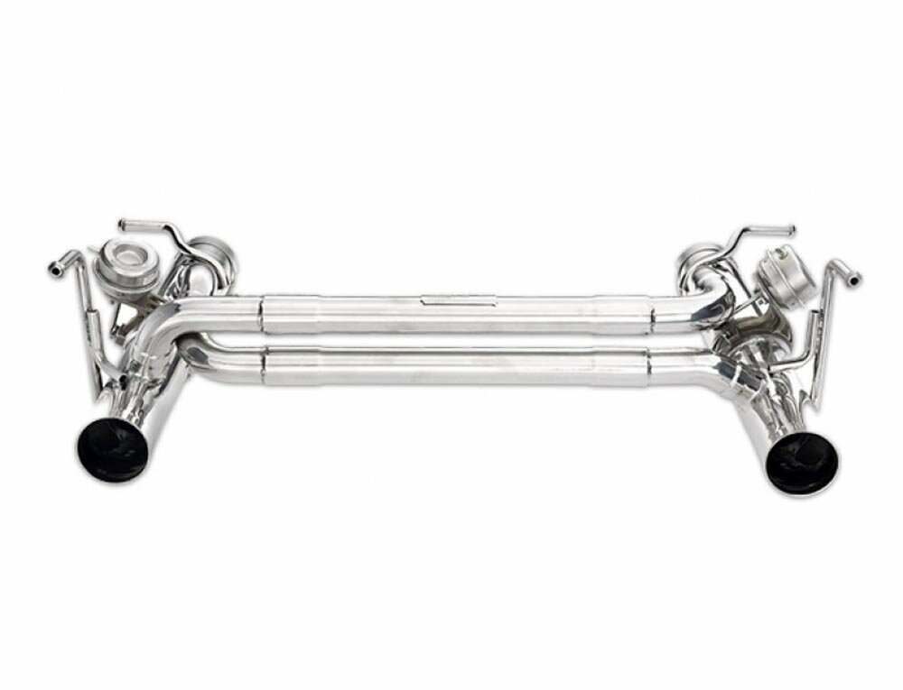Tubi Style Inconel Straight Pipes Exhaust w/Valves Ferrari 488 Pista & Pista Spider 2018-2021 - TSFE488PSTC18.900.I