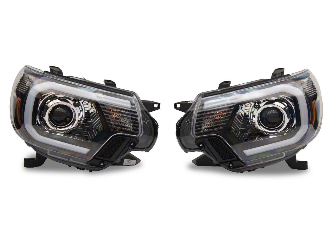 Raxiom Axial Series Projector Headlights With Sequential Led Bar (2012-2015 Tacoma) - TT21850