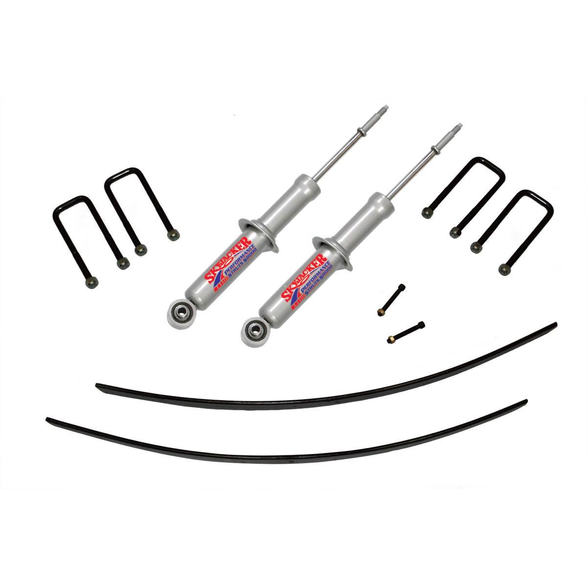 Skyjacker Tacoma Performance Strut Lift Kit 3 Inch Lift 95-99 Tacoma Includes Main Component Box Rear Add-A-Leaf - TTC30STK
