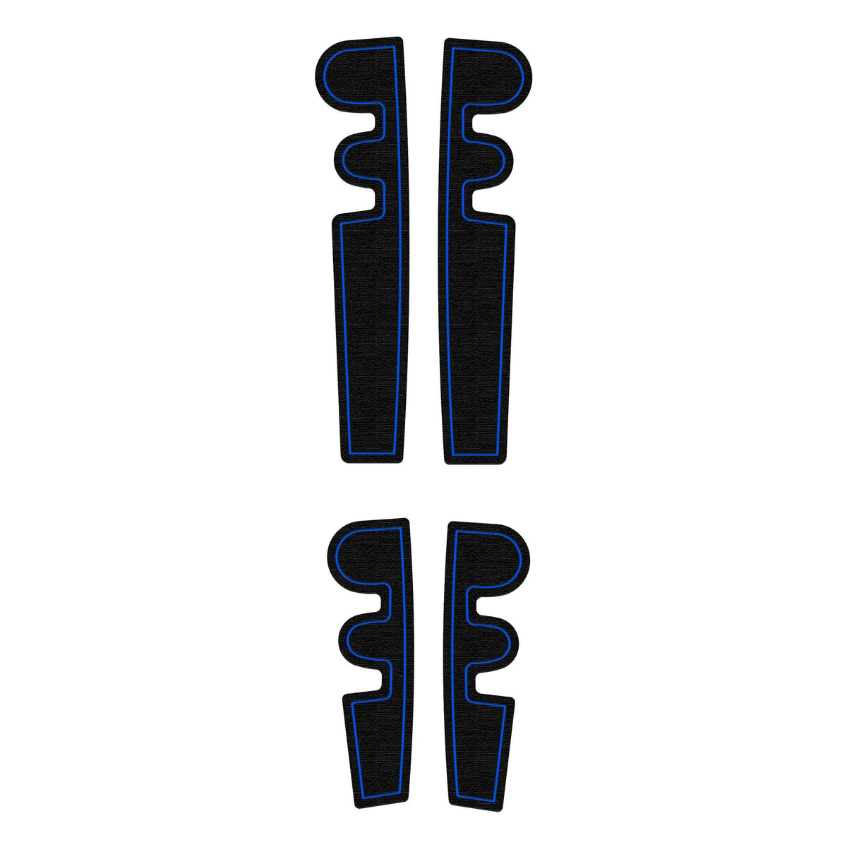 TUFSKINZ Crew Cab Door Cubby Foam Inserts (2022-2024 Titan) - TTN005-FBL-X