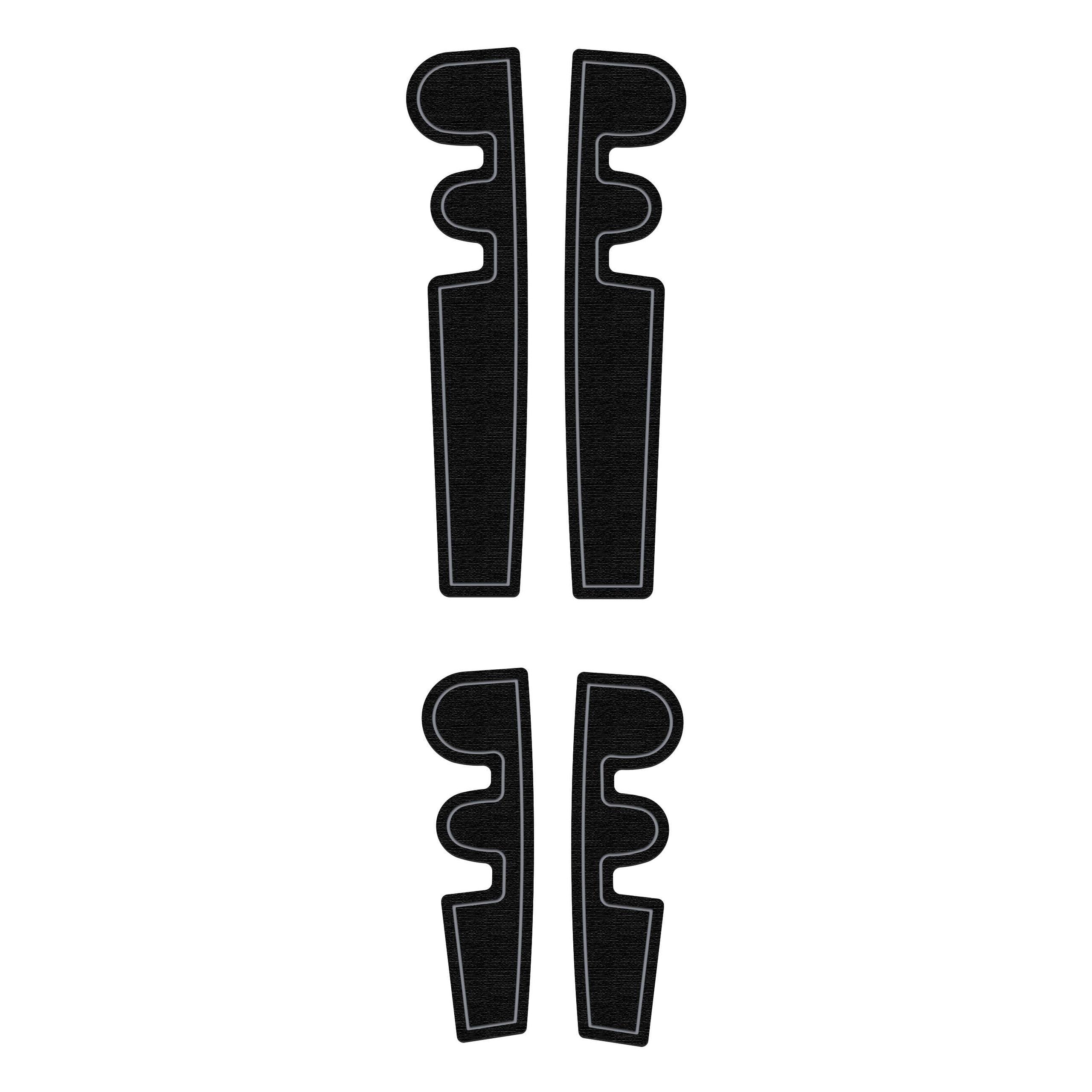 TUFSKINZ Crew Cab Door Cubby Foam Inserts (2022-2024 Titan) - TTN005-FGY-X