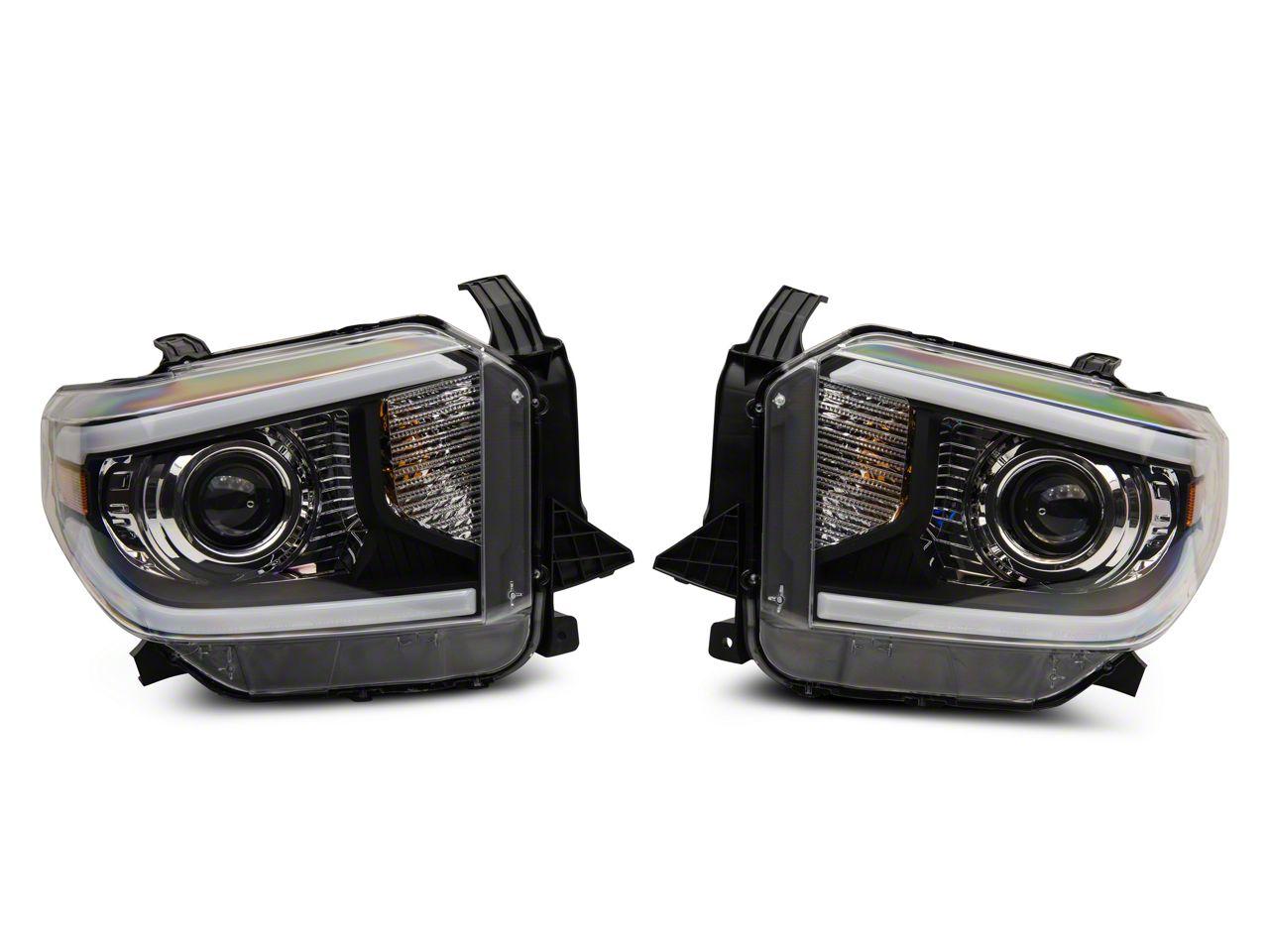 Raxiom Axial Series Projector Headlights With Sequential Led Bar (2014-2021 Tundra) - TU16011