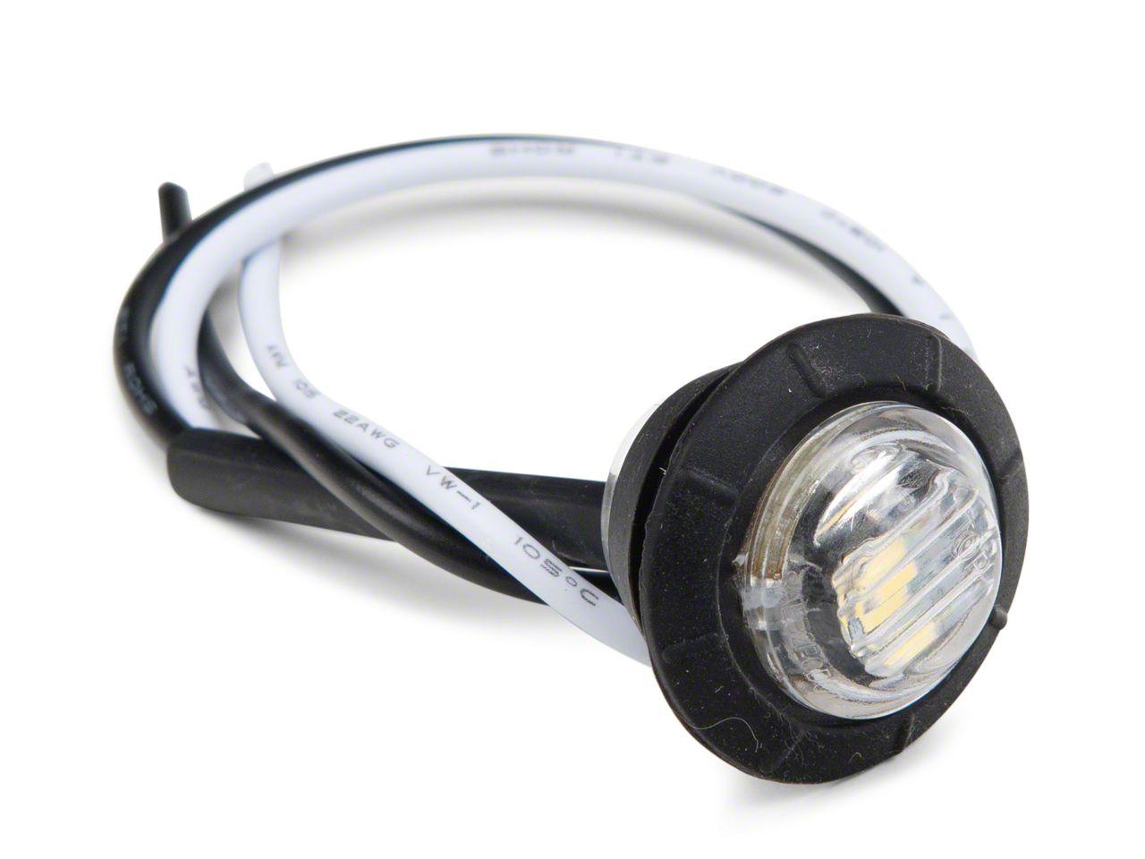 Raxiom Axial Series 3/4-Inch Led Marker Light; Clear Lens - U9914