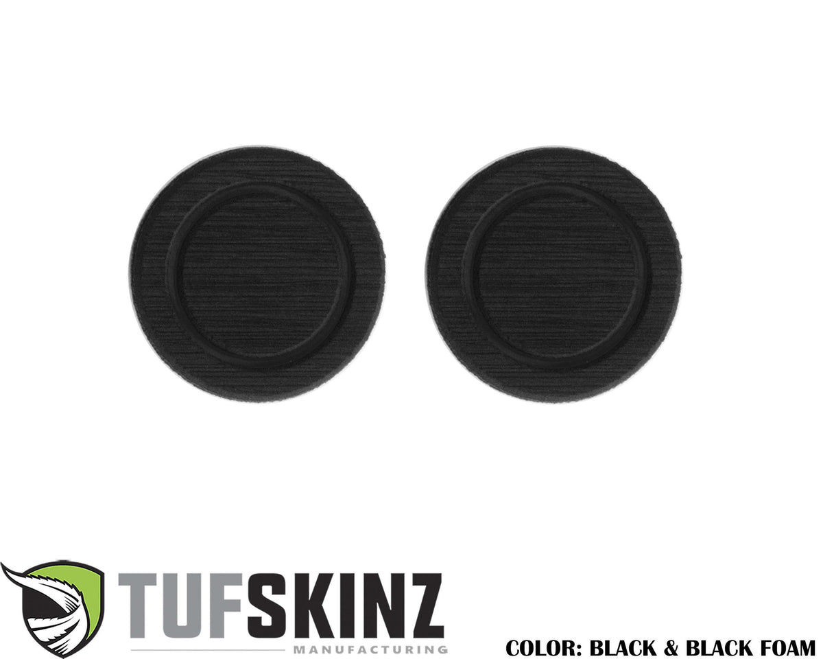 TUFSKINZ Rear Seat Cup Holder Inserts (2007-2021 Tundra) - TUN011-FBK-X