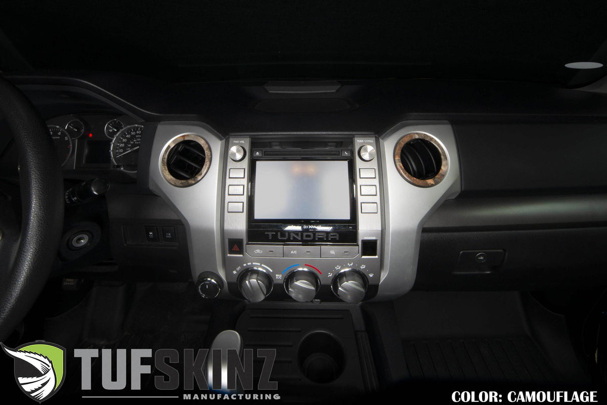 TUFSKINZ AC Vent Rings - V2 Accent Trim (2014-2021 Tundra) - TUN019-CAMTX-M