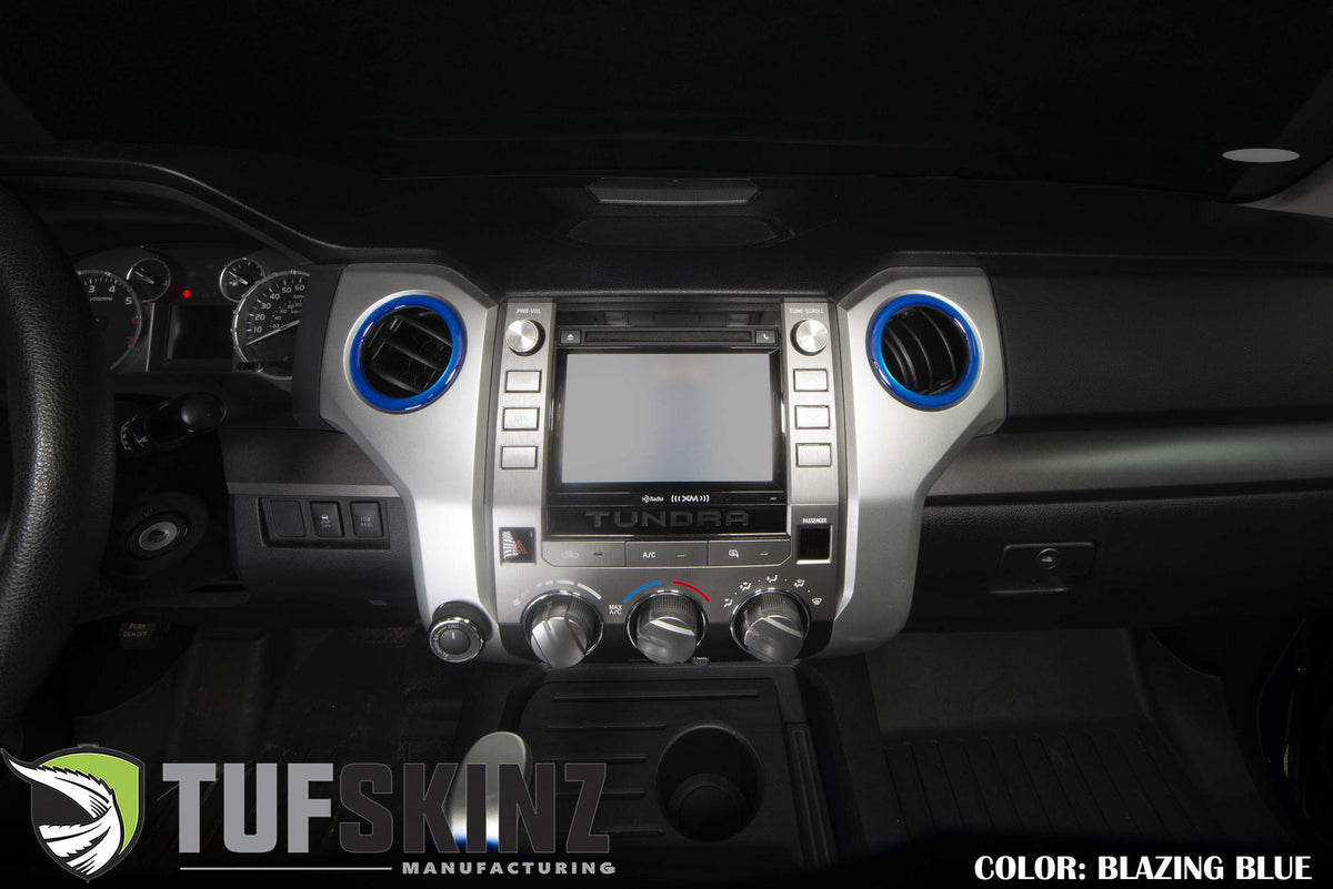 TUFSKINZ AC Vent Rings - V2 Accent Trim (2014-2021 Tundra) - TUN019-GBLTX-G