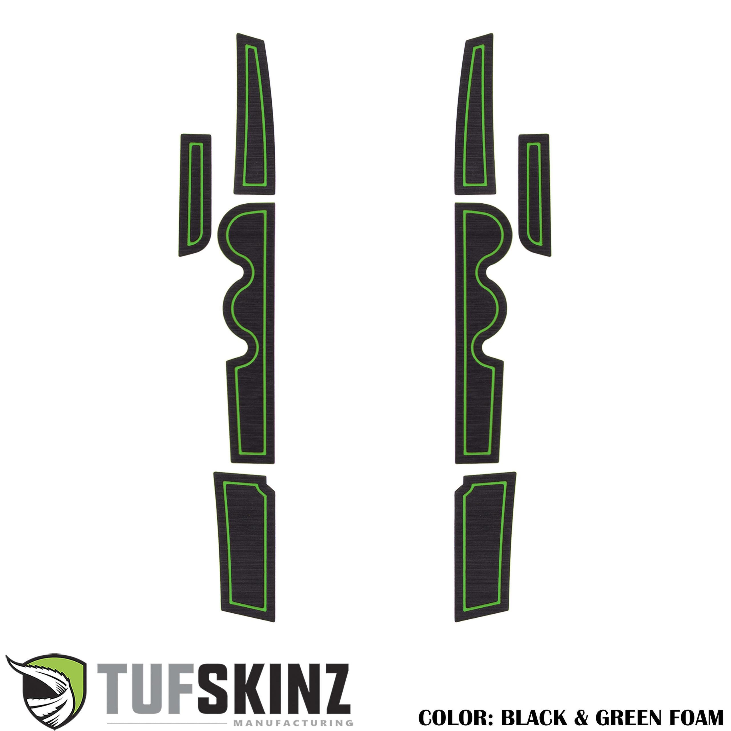 TUFSKINZ Front Door Side Foam (D-Cab + CrewMax) Inserts (2007-2021 Tundra) - TUN020-FGN-X