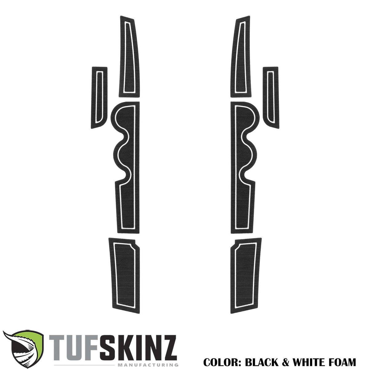 TUFSKINZ Front Door Side Foam (D-Cab + CrewMax) Inserts (2007-2021 Tundra) - TUN020-FWE-X