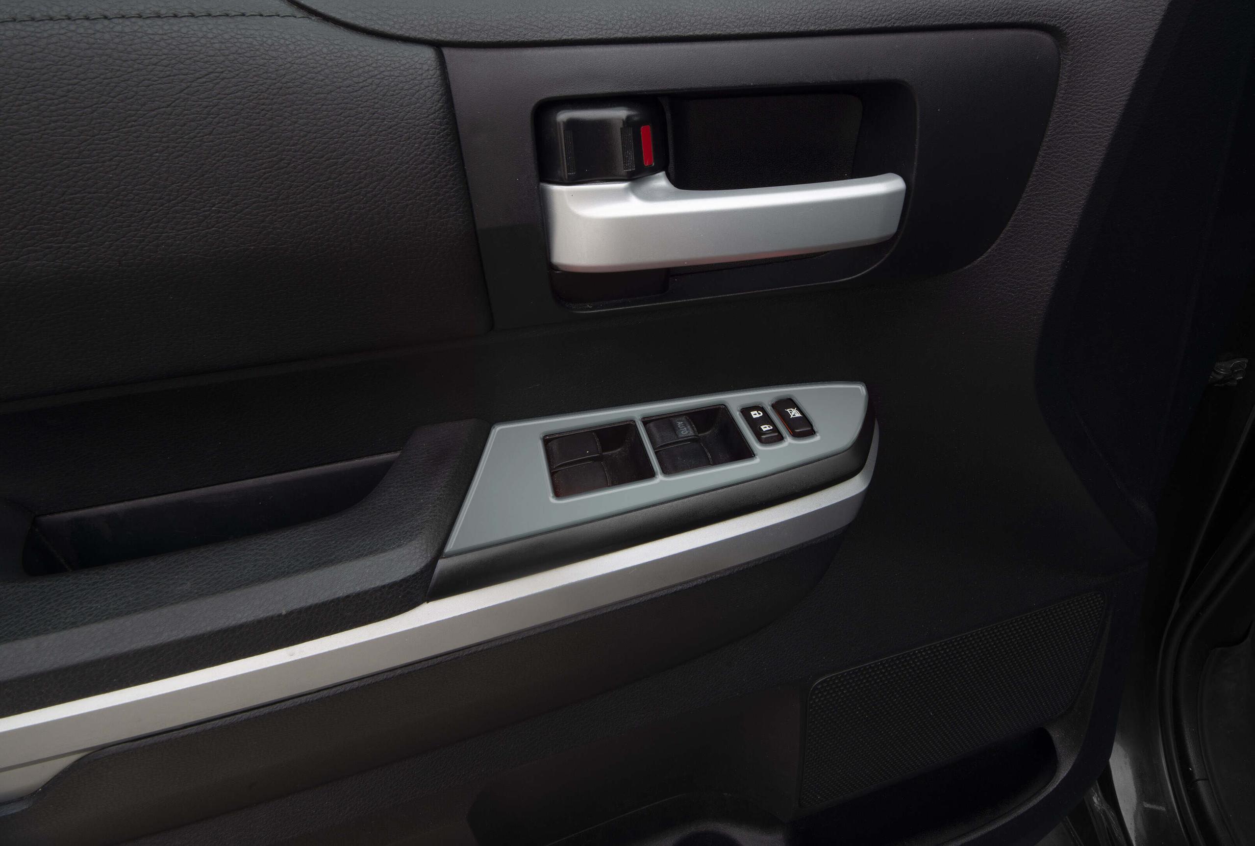 TUFSKINZ Front Door Switch Panel Accent Trim (2014-2021 Tundra) - TUN027-LNR-G