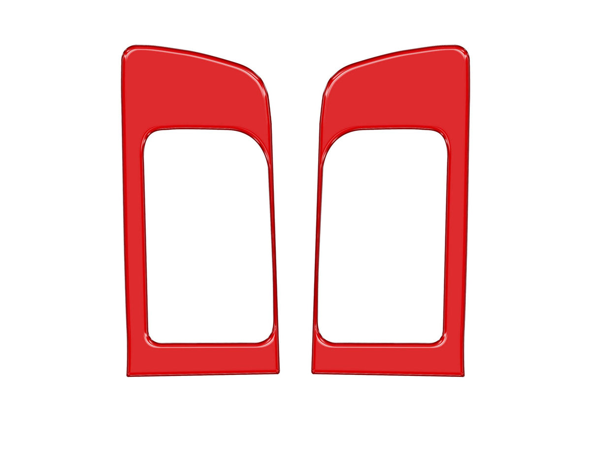 TUFSKINZ Front Door Pull Panel Accent Trim (2014-2021 Tundra) - TUN028-RED-G