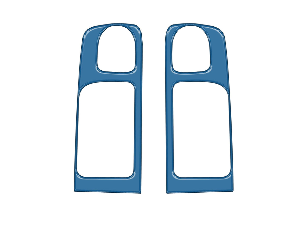 TUFSKINZ Crewmax Rear Door Pull Panel Accent Trim (2014-2021 Tundra) - TUN030-CYB-G