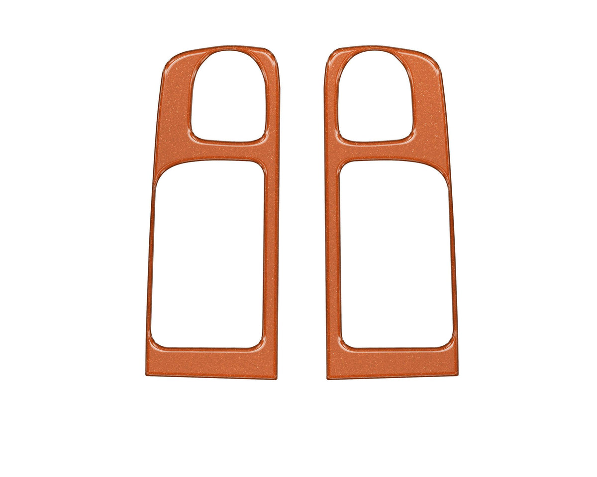 TUFSKINZ Crewmax Rear Door Pull Panel Accent Trim (2014-2021 Tundra) - TUN030-FNO-G