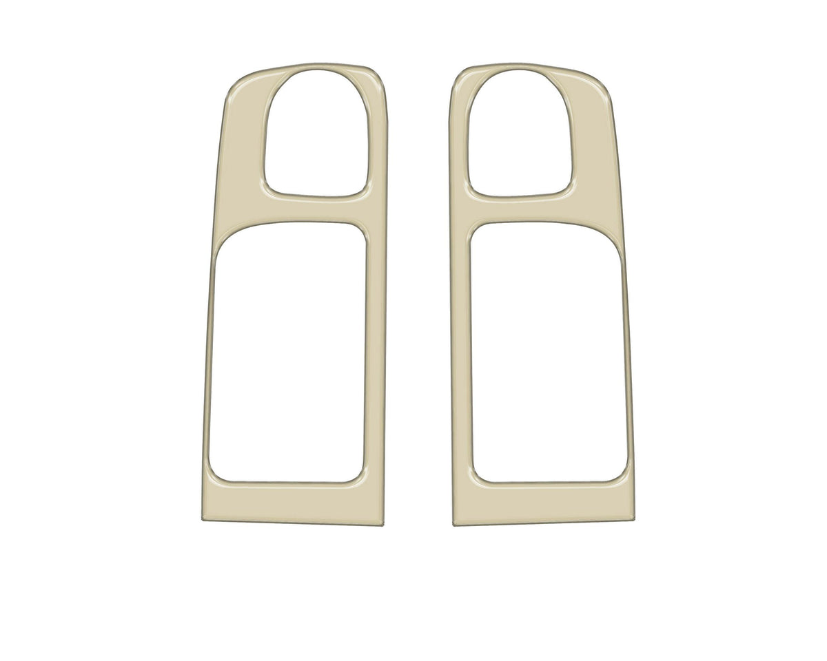 TUFSKINZ Crewmax Rear Door Pull Panel Accent Trim (2014-2021 Tundra) - TUN030-GTN-G