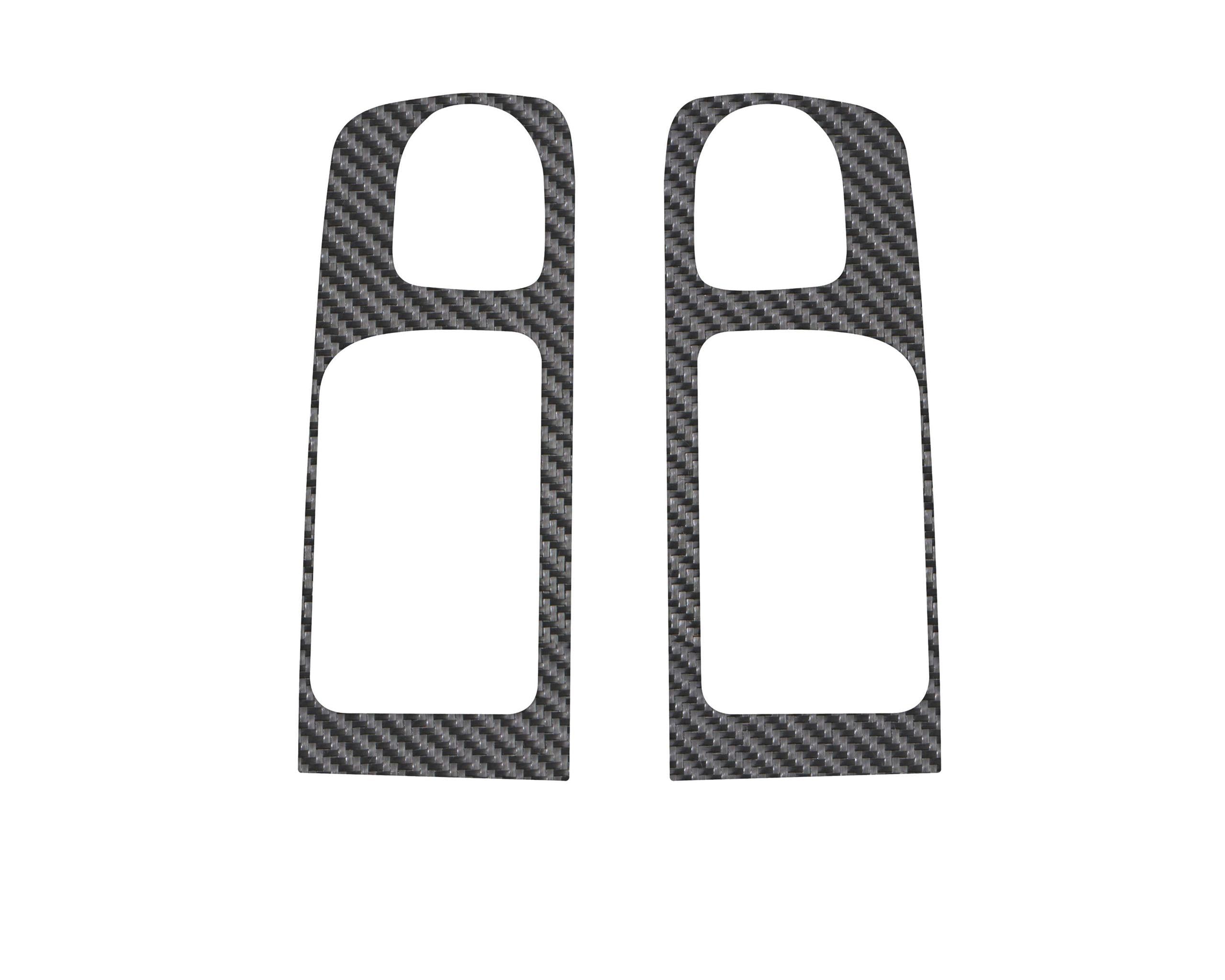 TUFSKINZ Crewmax Rear Door Pull Panel Accent Trim (2014-2021 Tundra) - TUN030-RCF-X