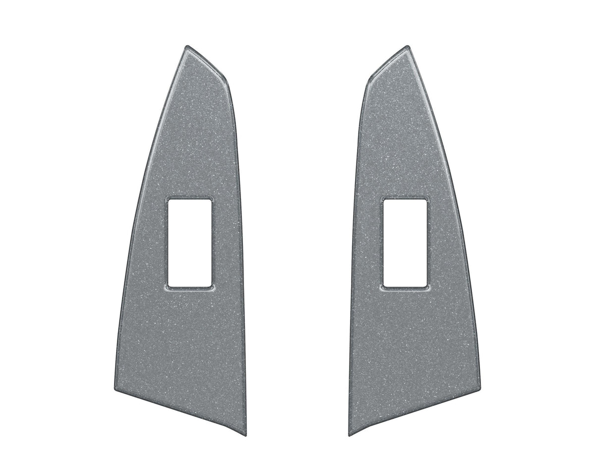 TUFSKINZ D-Cab Rear Door Switch Panel Accent Trim (2014-2021 Tundra) - TUN031-CLG-G