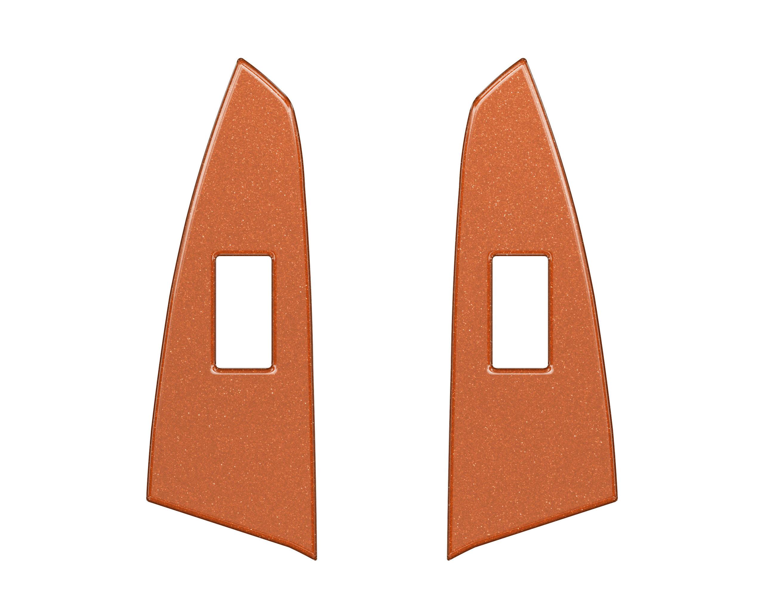 TUFSKINZ D-Cab Rear Door Switch Panel Accent Trim (2014-2021 Tundra) - TUN031-FNO-G