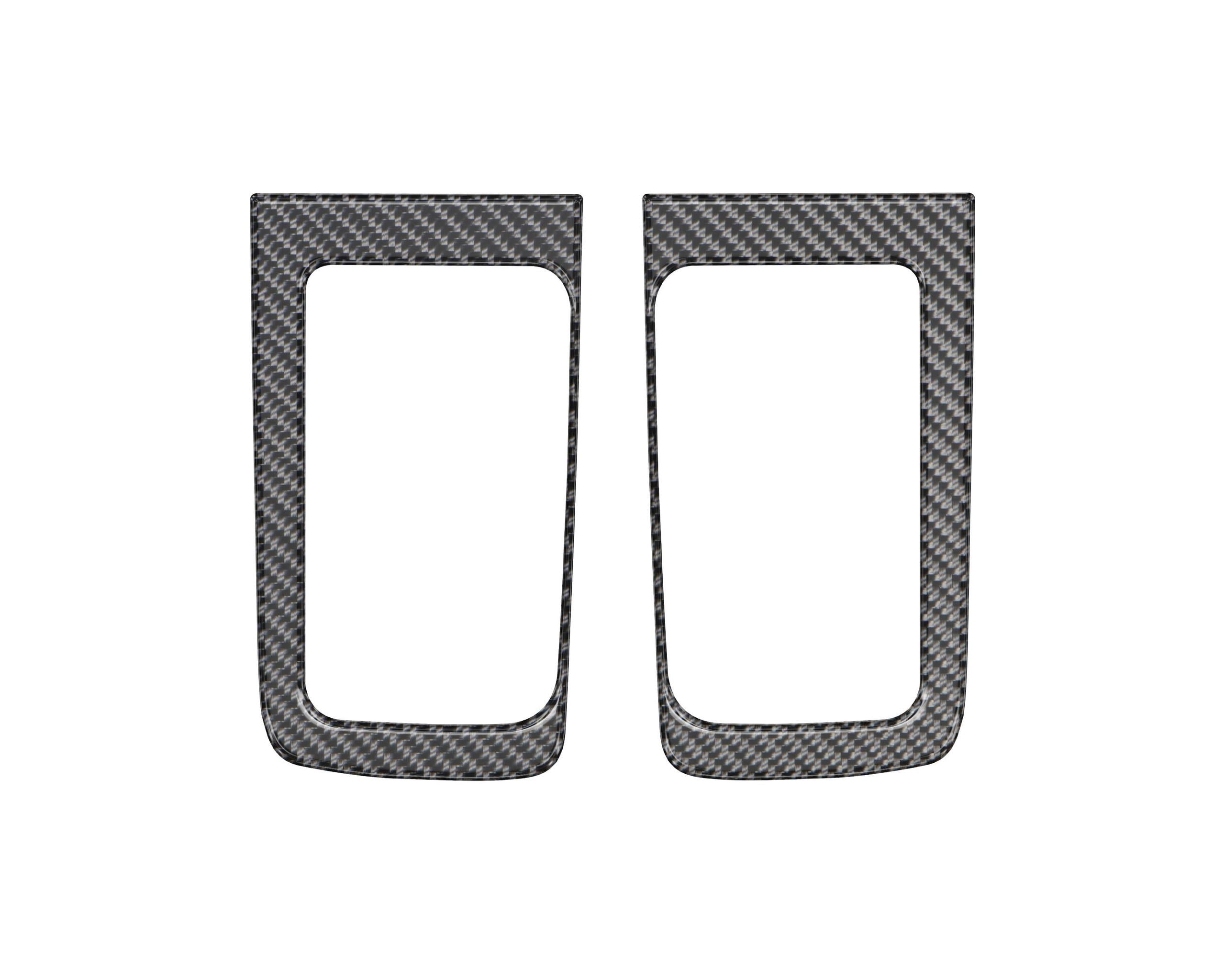 TUFSKINZ D-Cab Rear Door Pull Panel Accent Trim (2014-2021 Tundra) - TUN032-DCF-G
