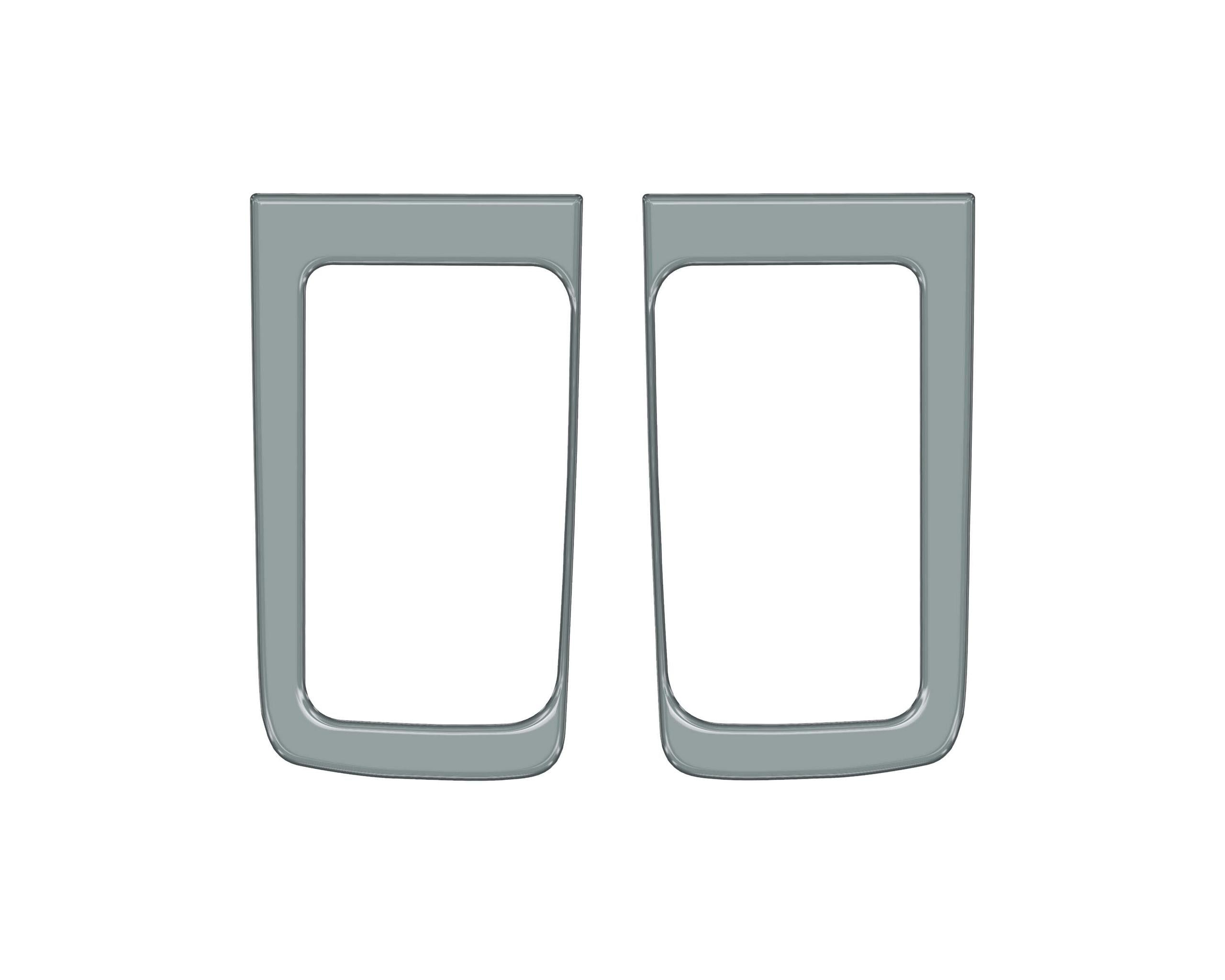 TUFSKINZ D-Cab Rear Door Pull Panel Accent Trim (2014-2021 Tundra) - TUN032-LNR-G