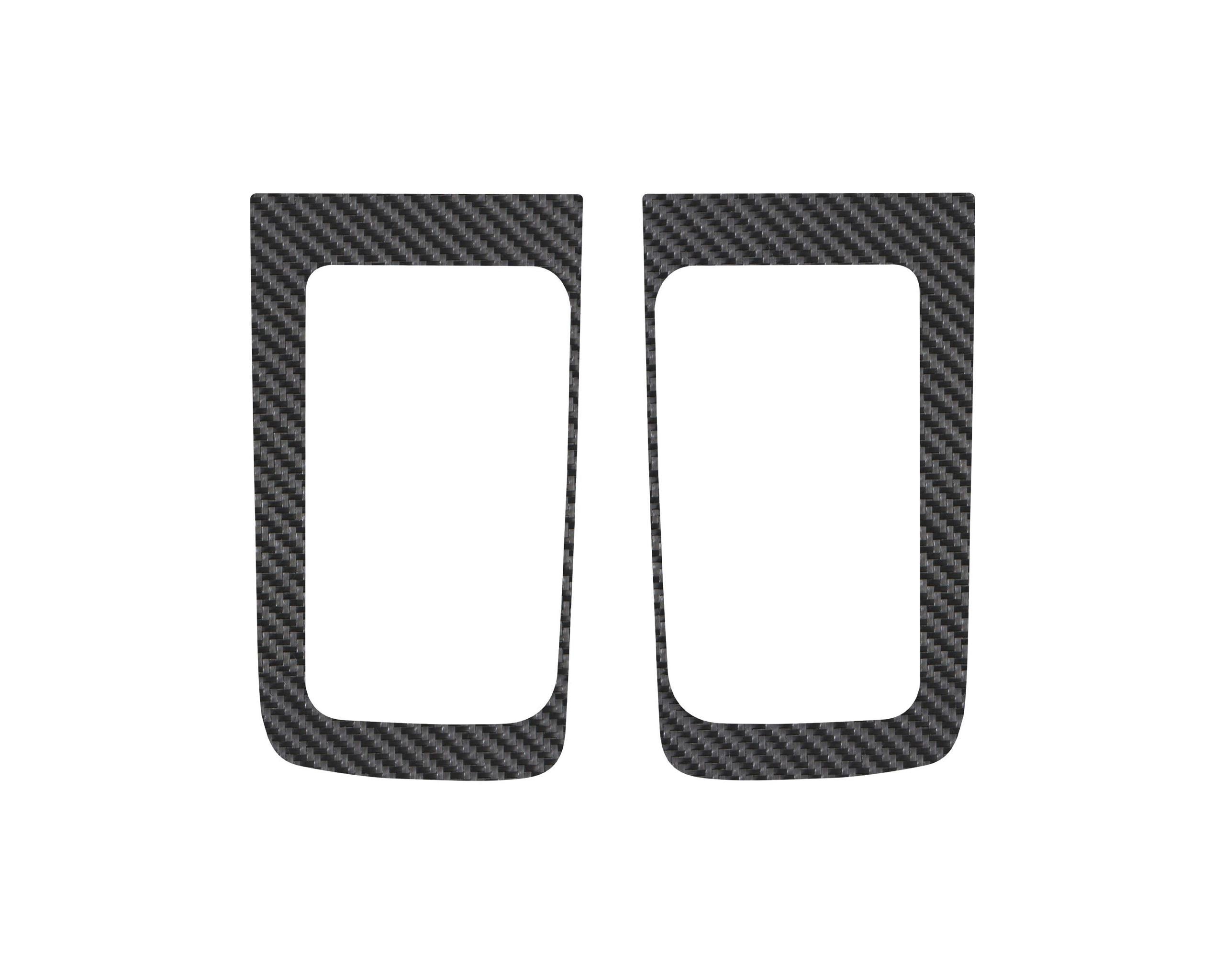 TUFSKINZ D-Cab Rear Door Pull Panel Accent Trim (2014-2021 Tundra) - TUN032-RCF-X