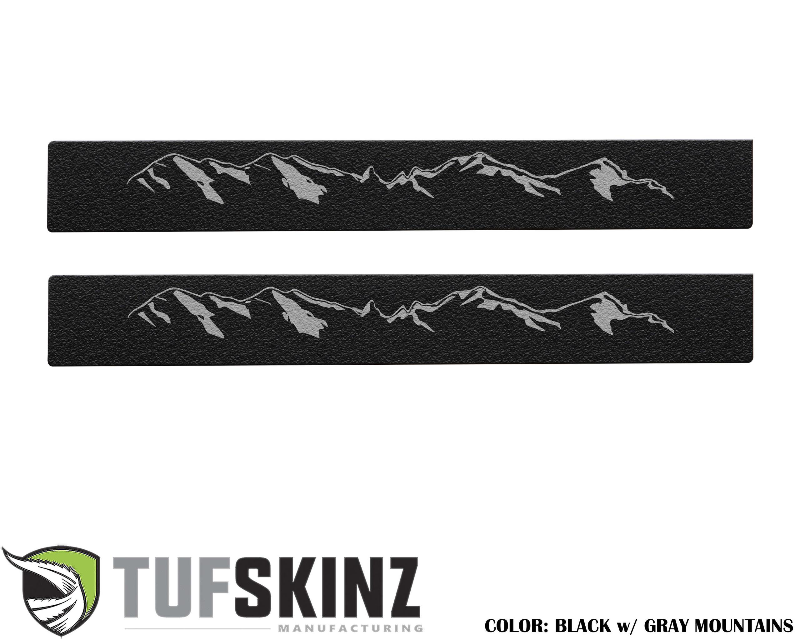 TUFSKINZ Front Door Sill Trim (2007-2021 Tundra) - TUN037-TFLMP-MTN-X