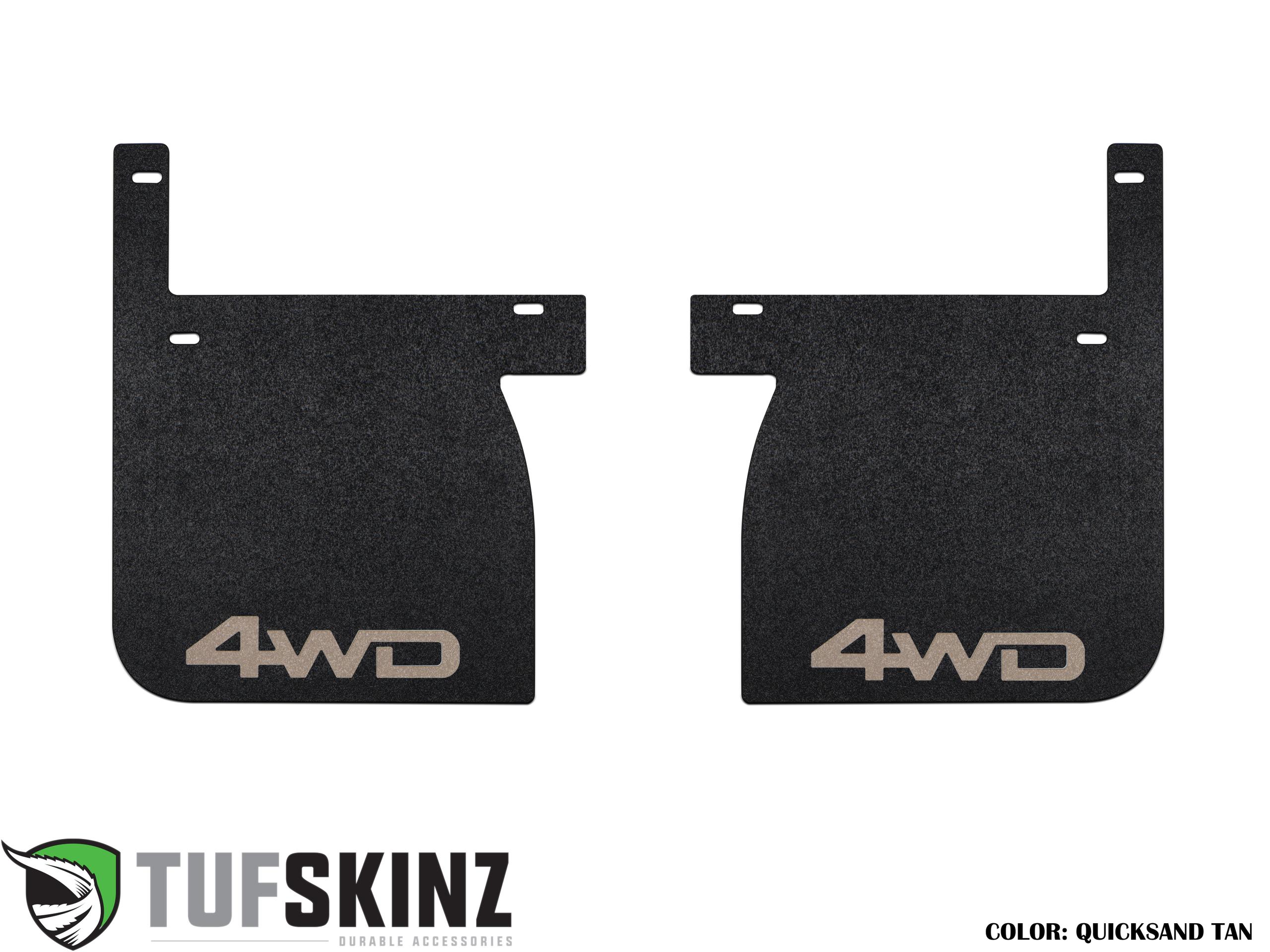 TUFSKINZ Front Mud Flaps (2014-2021 Tundra) - TUN041-ABT-211-X