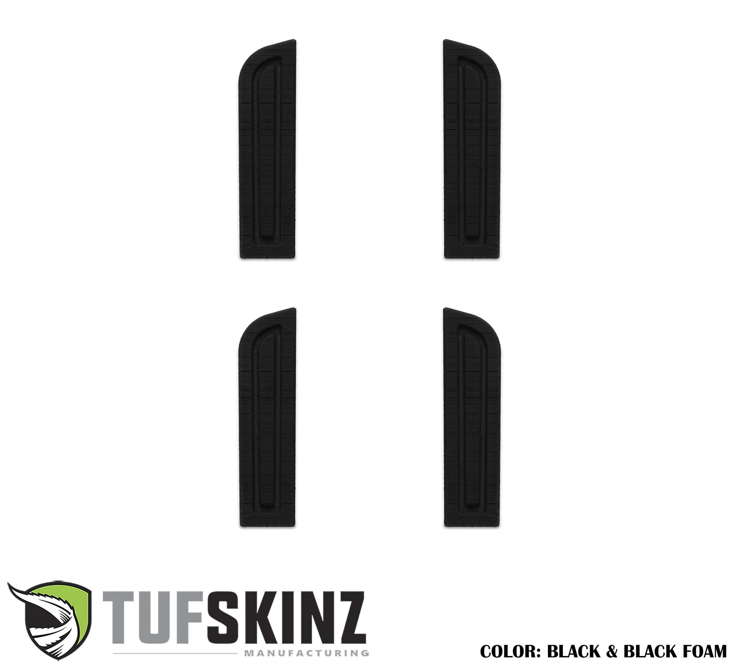 TUFSKINZ Crew Max Door Armrest Inserts (2014-2021 Tundra) - TUN043-FBK-X