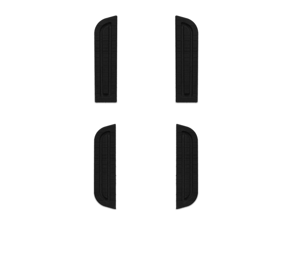 TUFSKINZ D-Cab Door Armrest Inserts (2014-2021 Tundra) - TUN044-FBK-X