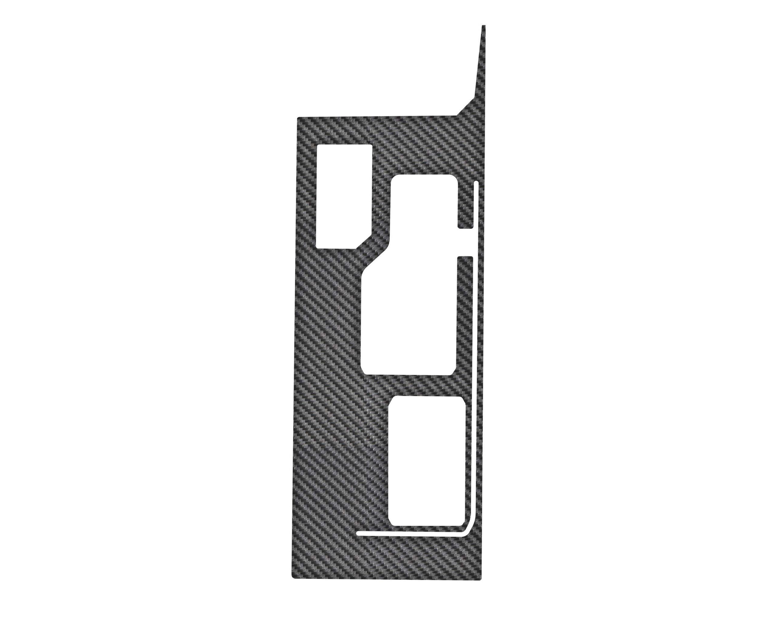 TUFSKINZ Center Console Overlays (2023-2024 Sequoia, 2022-2024 Tundra) - TUN053-RCF-X