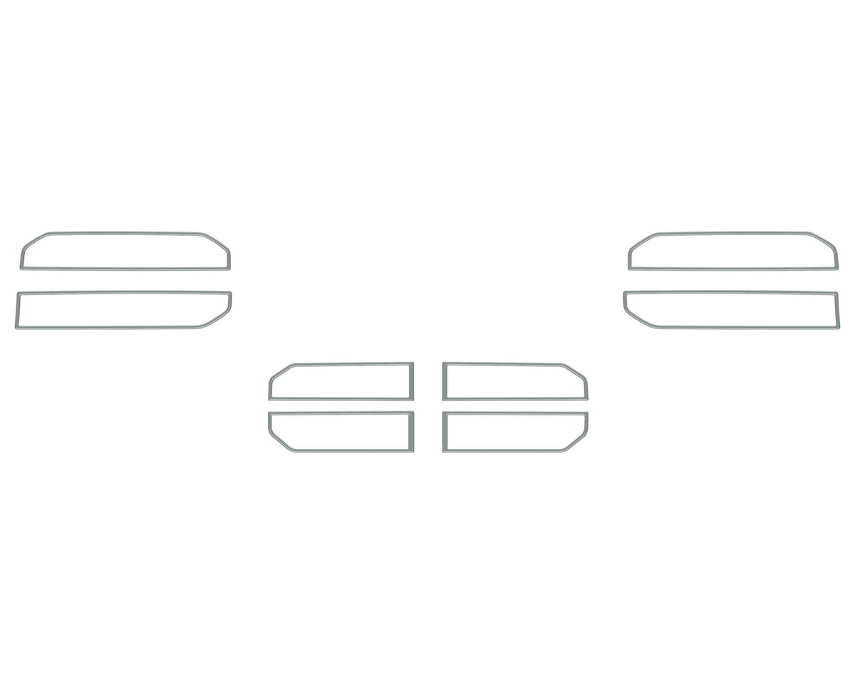 TUFSKINZ A.C. Vent Accent Trim (2023-2024 Sequoia, 2022-2024 Tundra) - TUN056-LNR-G
