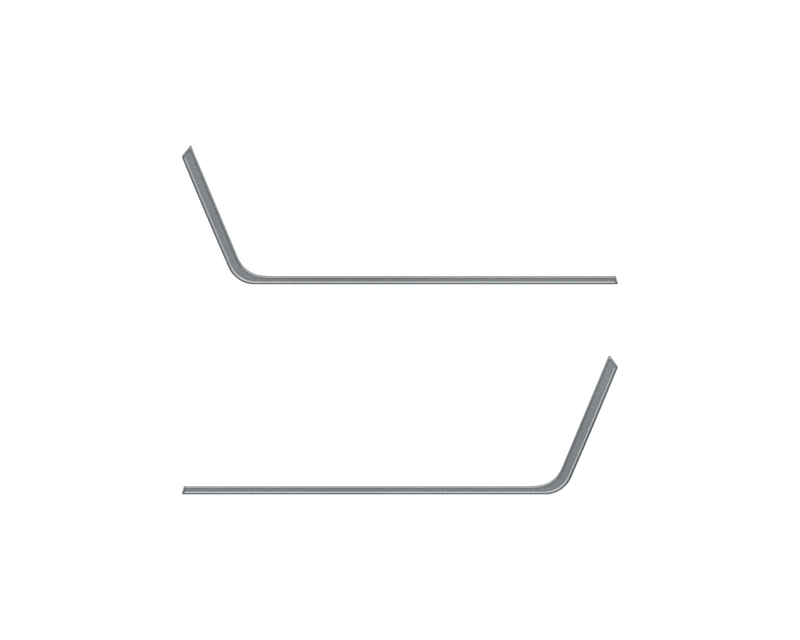 TUFSKINZ Center Console Side Accent Trim (2023-2024 Sequoia, 2022-2024 Tundra) - TUN057-CLG-G