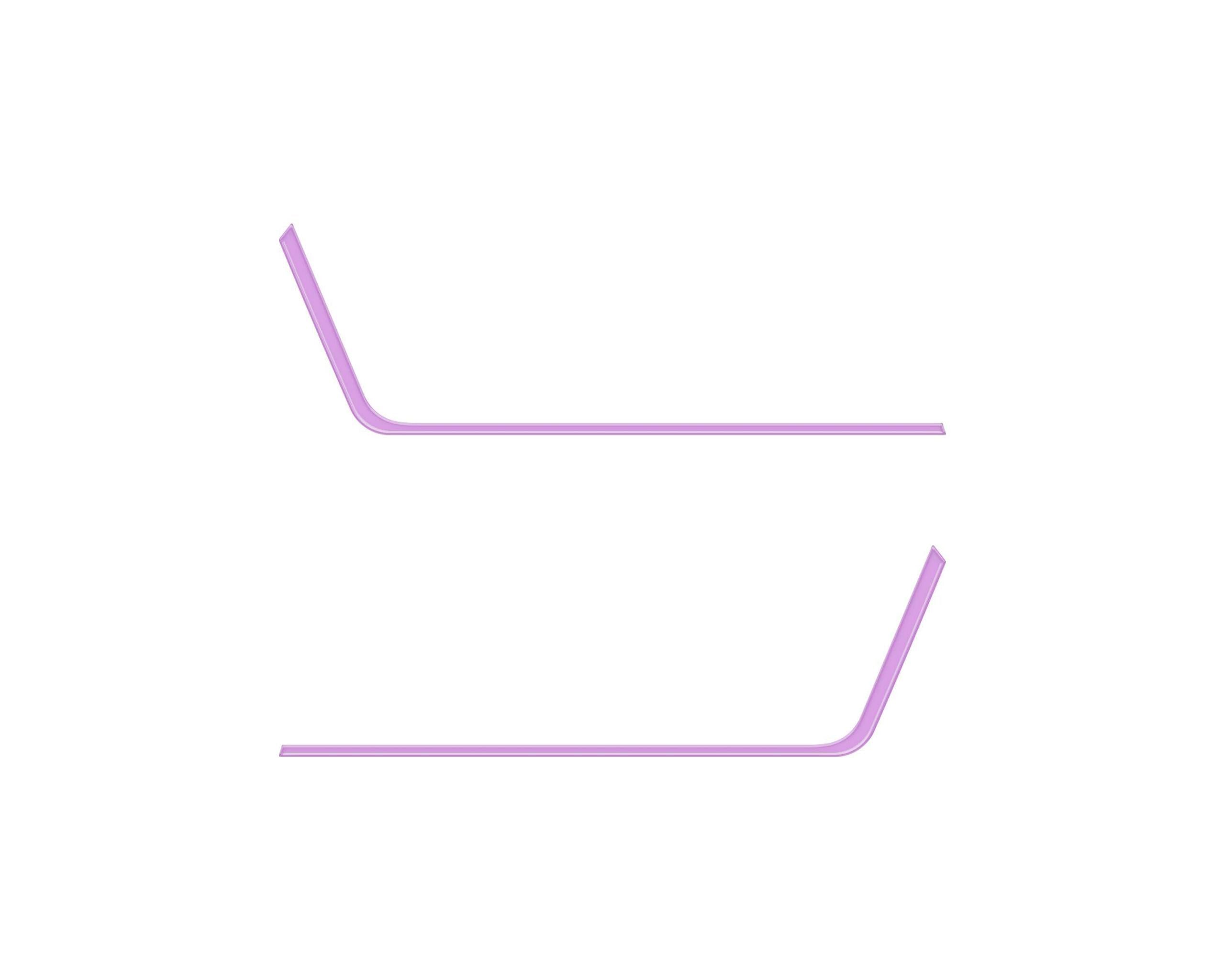 TUFSKINZ Center Console Side Accent Trim (2023-2024 Sequoia, 2022-2024 Tundra) - TUN057-PUR-G
