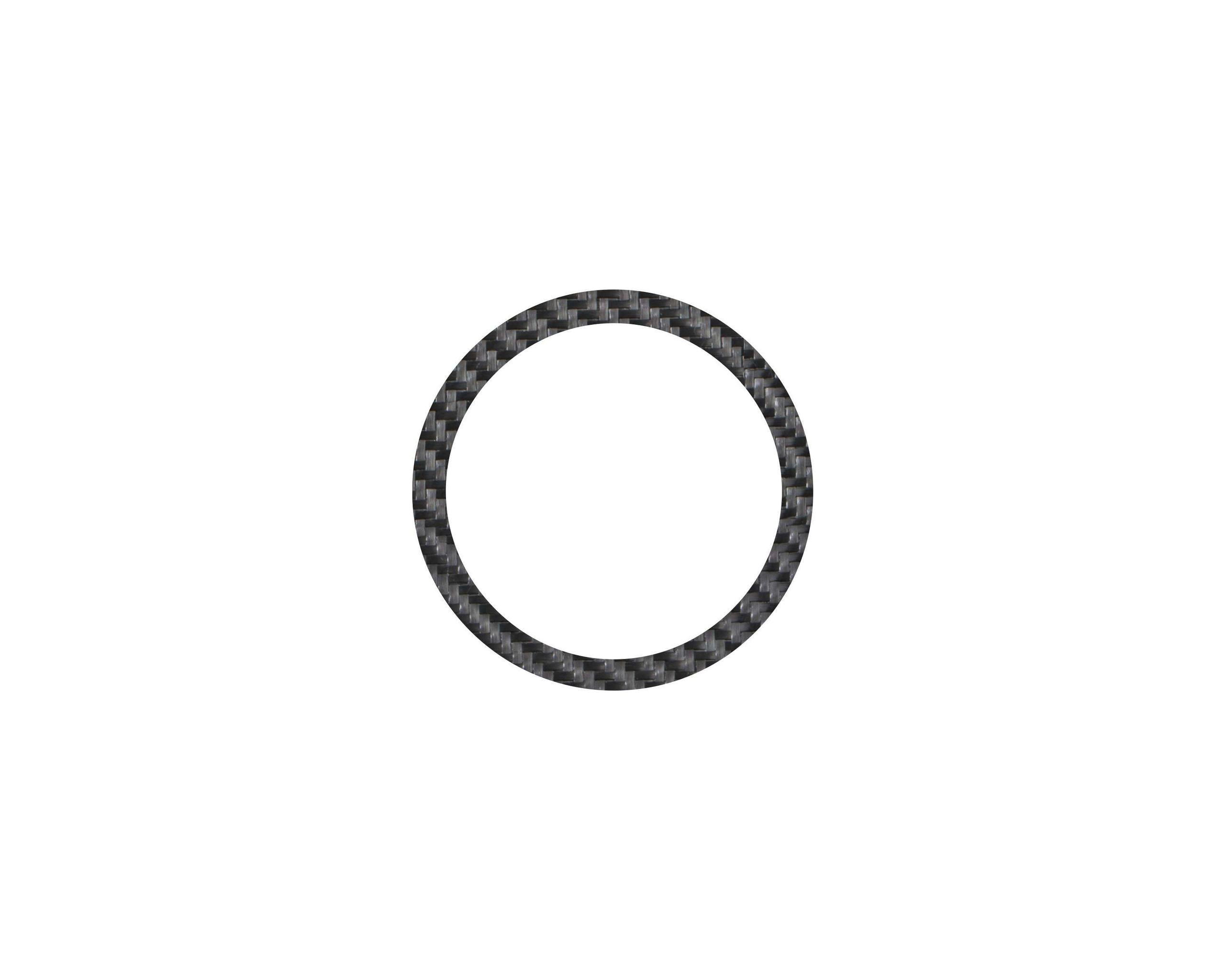 TUFSKINZ Push to Start Button Accent Trim (2023-2024 Sequoia, 2022-2024 Tundra) - TUN058-RCF-X
